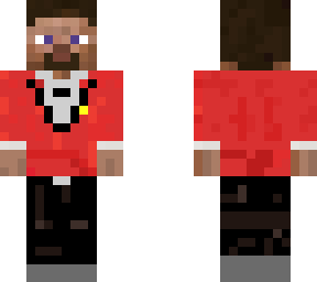 steve in a red tuxedo