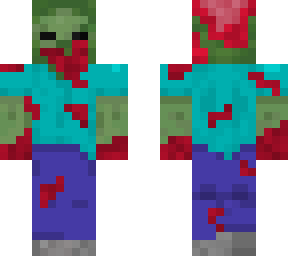 the dead zombie