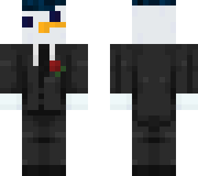 tuxedo chicken head