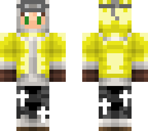 yellow coat