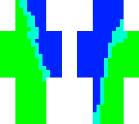 blue-green guy