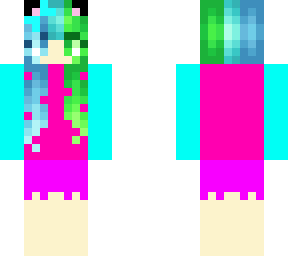colourful girl