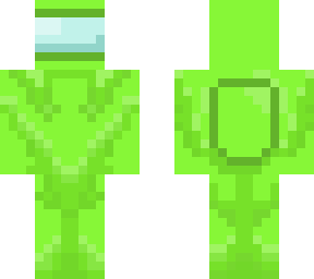 full body lime among us