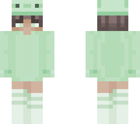 green axolotl boy