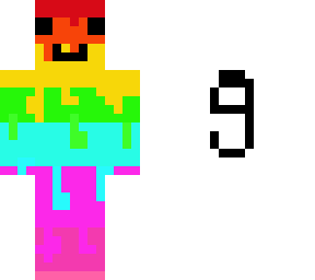 rainbow girl