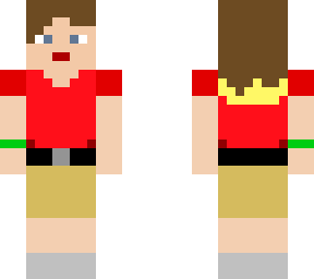 red t-shirt