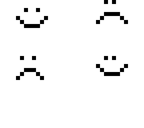 smiley sad sad smiley