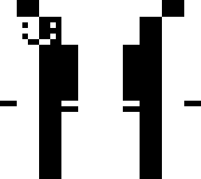 white and black person