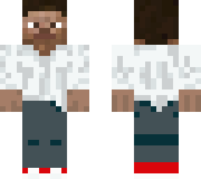 white shirt steve