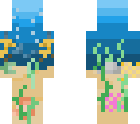 -pixel art of scallop & golden-