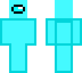 among us cyan