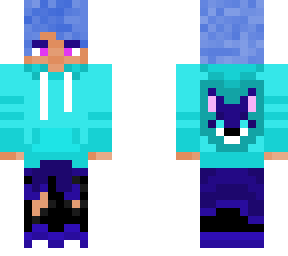 aqua hoodie