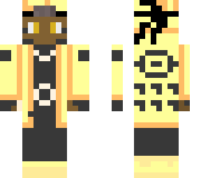 black naruto skin