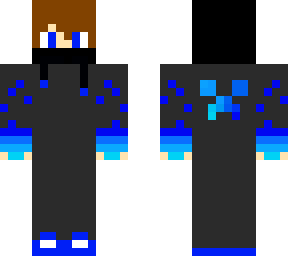 blue gamer boy