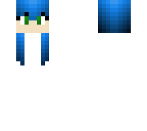 blue hair