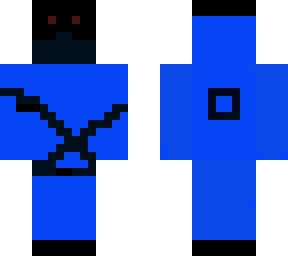 blue x guy