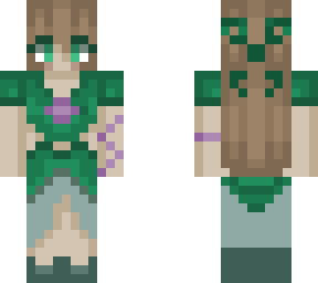 green dress girl