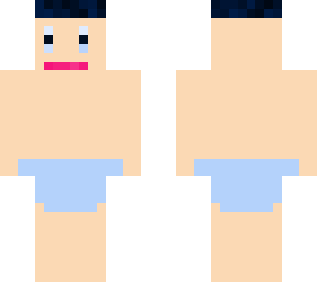 man (baby) or baby (man)