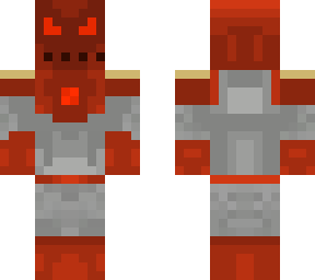 metal girl but red