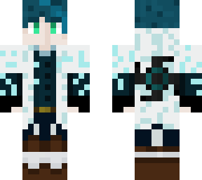 ninja de la flama azul