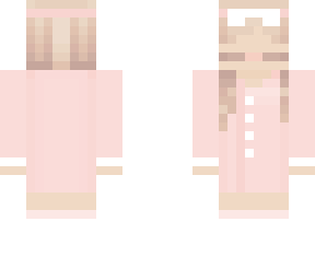 pink pastel pj's + mask and closed eyes