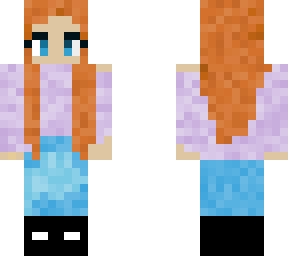 purple sweater