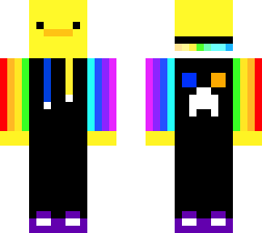 rainbow duck