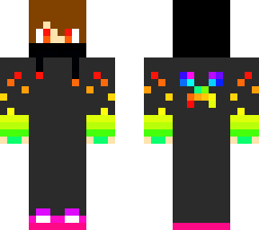 rainbow gamer boy