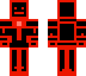 red techno armor