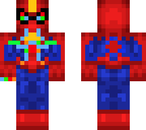 spiderman with all infinity stones