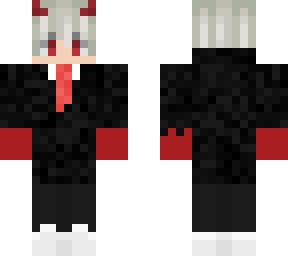 tuxedo boy with red gloves