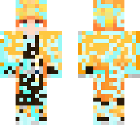 zenitsu god thunder mode skin ) reedited version by me
