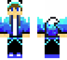 befor robo blue wolf boy