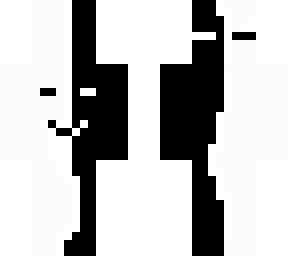 black and white
