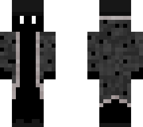 black hat with robe
