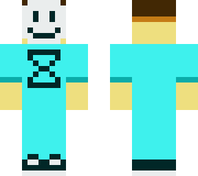 blue guy with mask