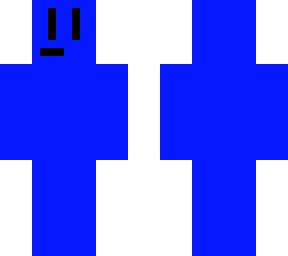 blue man