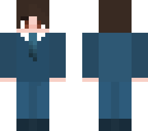 blue tuxedo guy