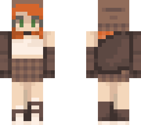 brown outfit