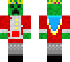 creeper with technoblade clothes