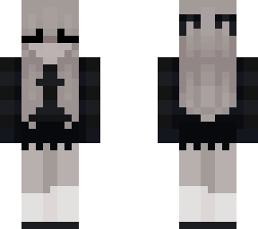 dark theme sweater skirt