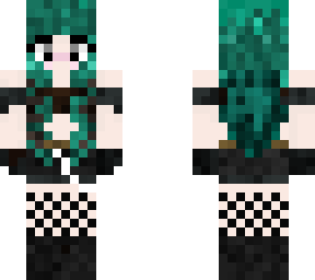 kaycee (green hair girl)