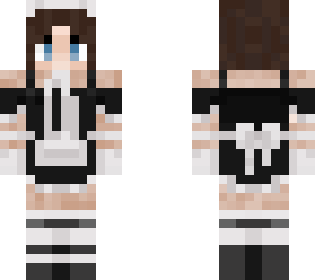 maid dress skin