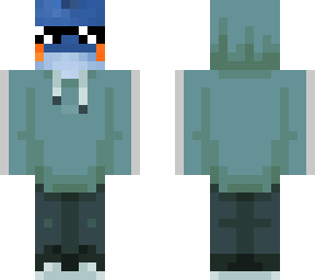 mudkip  in a hooded