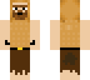 peanut cave man (brown beard)