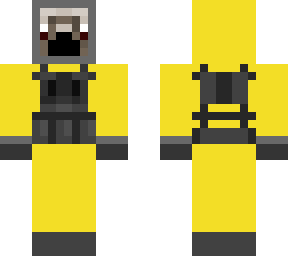 pug in hazmat suit