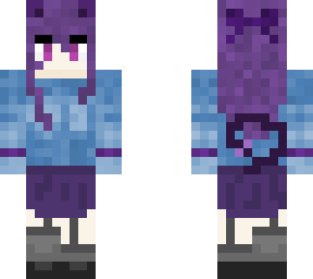 purple cat