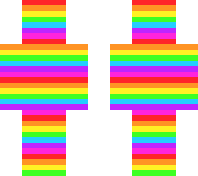 rainbow skin