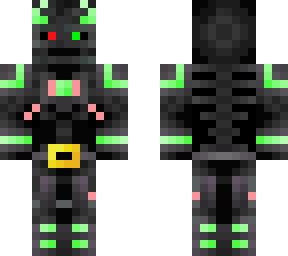 red and green skeleton