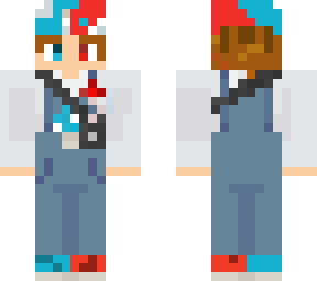 red blue mush